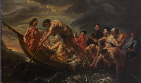 The Miraculous Draught of Fishes, c.1640 - Jacob Jordaens