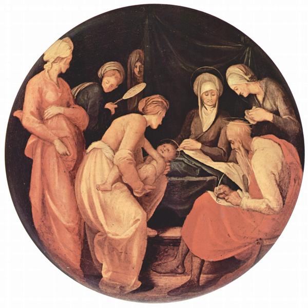 Birth of John the Baptist, 1526 - Jacopo da Pontormo