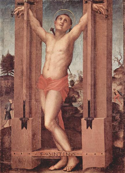 St. Quintinus, c.1518 - Jacopo da Pontormo