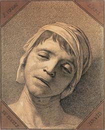 Head of Marat - Jacques-Louis David
