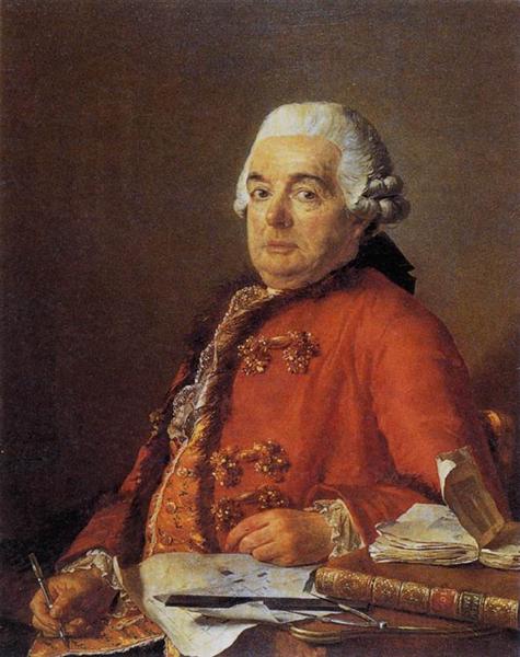 Portrait of Jacques Francois Desmaisons, 1782 - 雅克-路易‧大衛