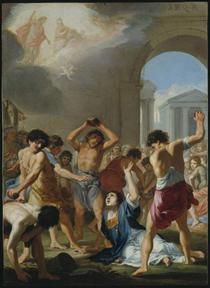 The Martyrdom of St Stephen - Jacques Stella