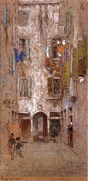 Paradise Court - James McNeill Whistler