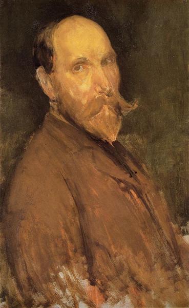 Portrait of Charles L. Freer, 1902 - 1903 - 惠斯勒