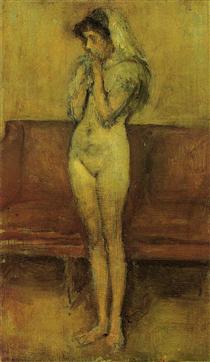 Rose and Brown: La Cigale - James McNeill Whistler