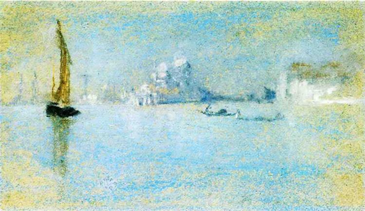 View of Venice, c.1878 - c.1880 - James McNeill Whistler