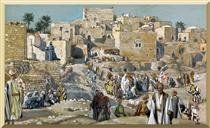 Il allait par les villages en route pour Jérusalem - James Tissot