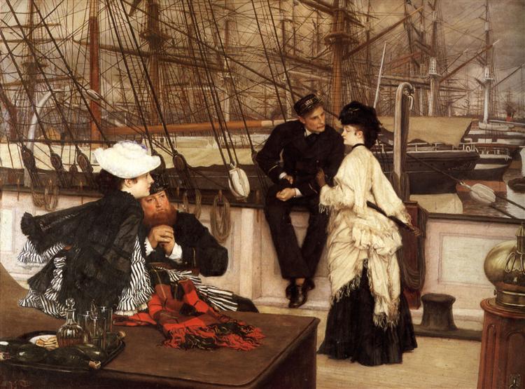 The Captain and the Mate, 1873 - James Tissot