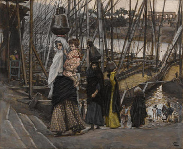 The Sojourn in Egypt, 1886 - 1894 - James Tissot