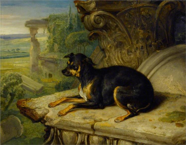 'Fanny', a Favourite Dog, 1822 - James Ward