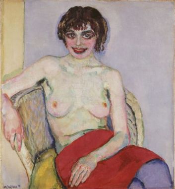 Seated Nude, 1912 - Ян Слёйтерс