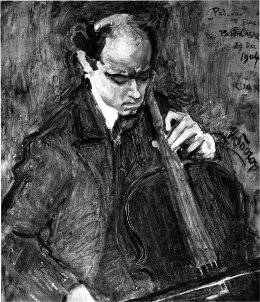 Pablo Casals, 1904 - Jan Toorop