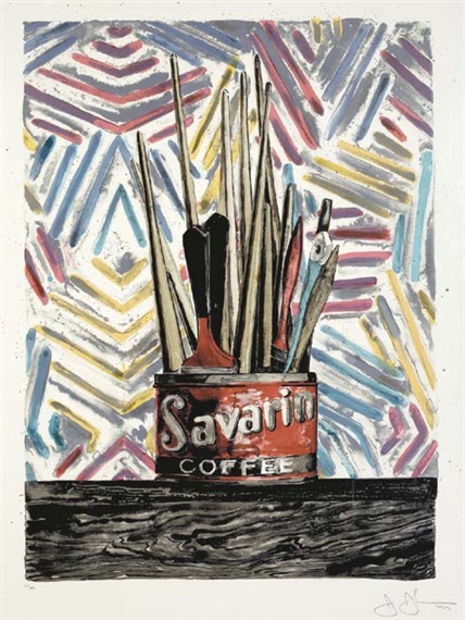 Savarin (ULAE 183) - Jasper Johns