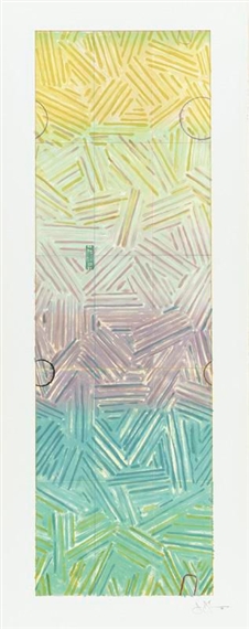 Usuyuki (ULAE 211) - Jasper Johns