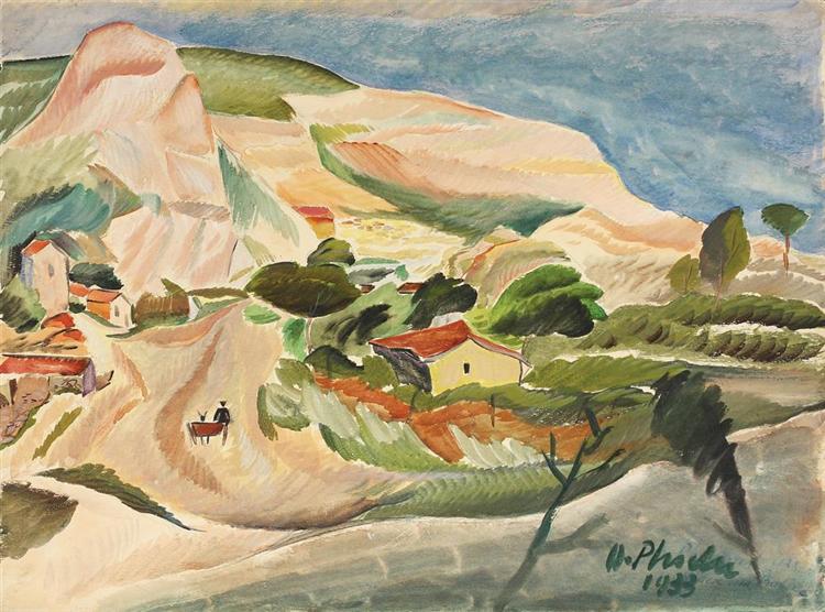 Vedere din Balcic, 1933 - Жан Александр Стериади