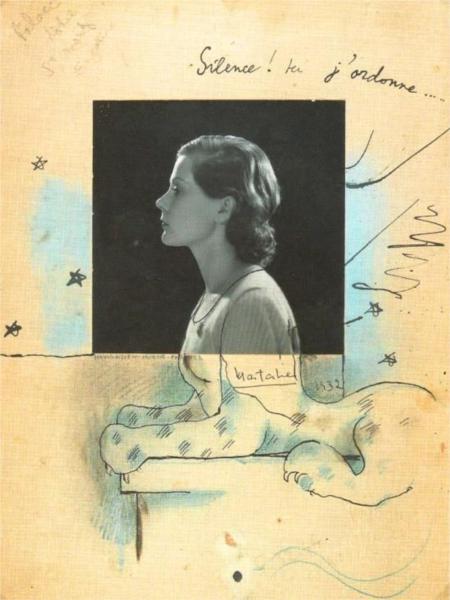 Silence! Ici j’ordonne… (Nathalie Paley en sphinx), 1932 - 让·谷克多