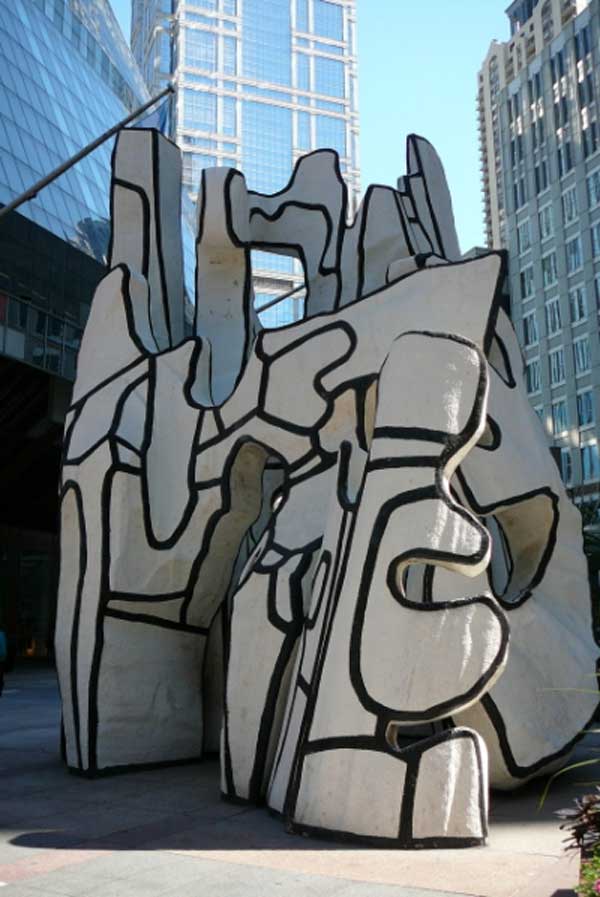 Monument with Standing Beast, 1984 Jean Dubuffet