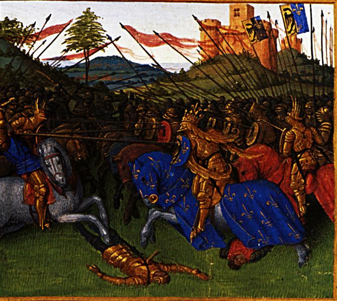 Wars of Charlemagne, 1455 - 1460 - Jean Fouquet