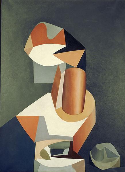Figure rose, 1937 - Jean Helion