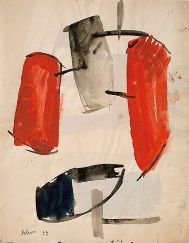 Untitled (Hélion 33, 5F), 1933 - Жан Ельйон