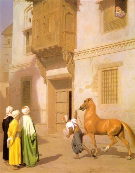 Cairene Horse Dealer - Jean-Léon Gérôme