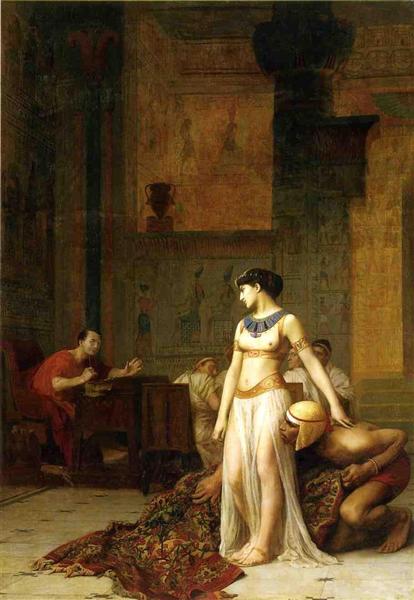 Cléopâtre devant César, 1866 - Jean-Léon Gérôme