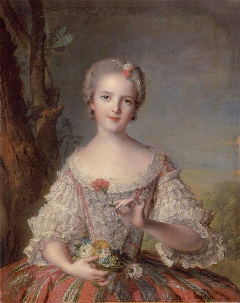 Madame Louise of France, 1748 - Жан-Марк Натьє