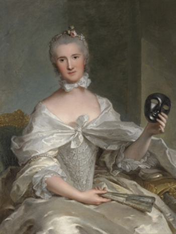 Portrait de la comtesse de Sérent, 1754 - Жан-Марк Натье