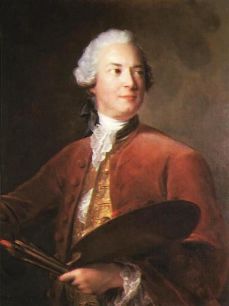 Portrait of Louis Tocqué, 1762 - Жан-Марк Натье