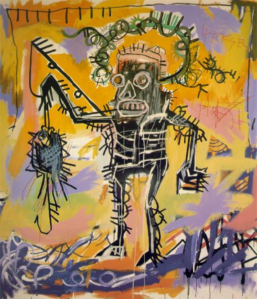 Fishing, 1981 - Jean-Michel Basquiat