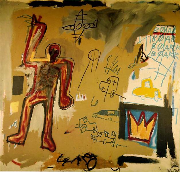 Красный человек, 1981 - Жан-Мишель Баския