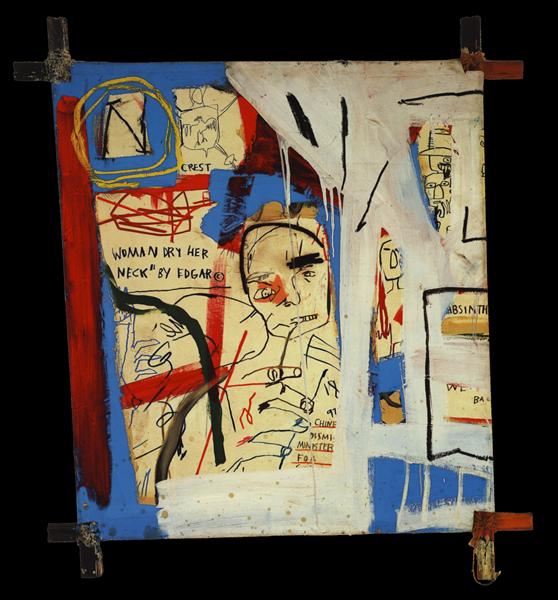 Three Quarters of Olympia Minus the Servant, 1982 - Jean-Michel Basquiat