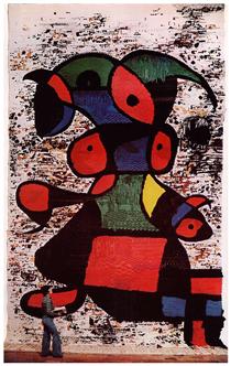 Donna (Wall) - Joan Miro