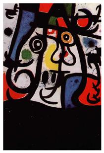 Dona i ocells - Joan Miró