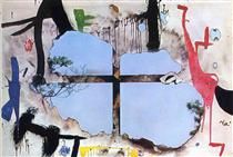 Burnt Canvas I - Joan Miro