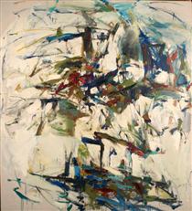 George Went Swimming at Barnes Hole, but It Got Too Cold - Joan Mitchell