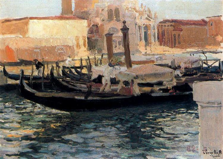 La Salute, Venice, 1910 - Хоакин Соролья