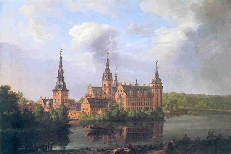 Frederiksborg Castle, 1814 - Johan Christian Dahl
