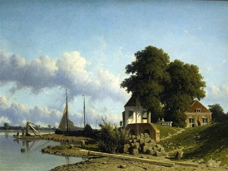 At Elshout Sun, 1850 - 1854 - Иохан Хендрик Вейсенбрух
