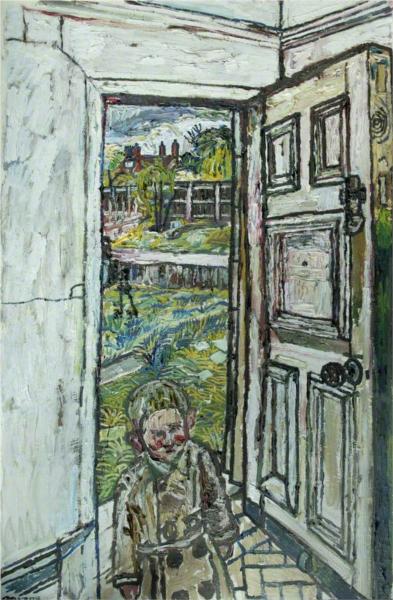 David in the Doorway, 1960 - John Bratby