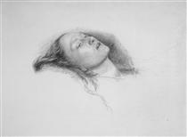 Um Estudo de Ofélia - John Everett Millais
