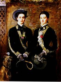 İkizler (Grace ve Kate Hoare) - John Everett Millais