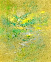 Brook among the Trees - John Henry Twachtman