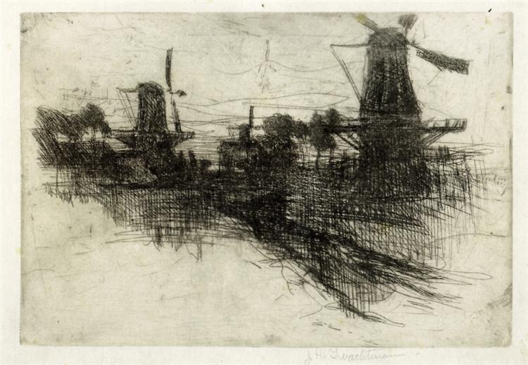 Evening, c.1881 - John Henry Twachtman