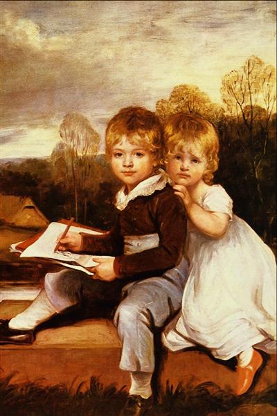 The Bowden Children, 1803 - 约翰·霍普纳