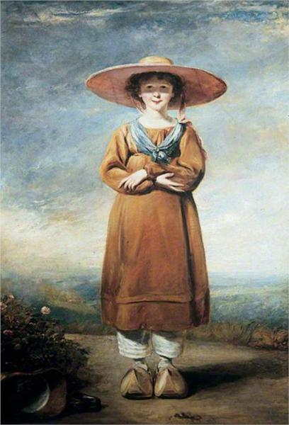 Portrait of the Artist's Daughter - John Jackson
