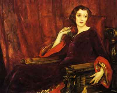 The Red Rose, 1923 - John Lavery