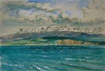 Afternoon in Spring, with South Wind, at Neuchatel - John Ruskin