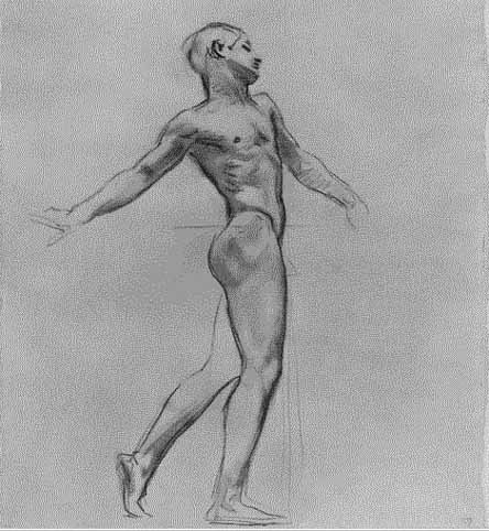 Drawing 4, 1921 - Джон Сингер Сарджент