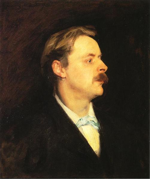 Edmond Gosse, 1886 - John Singer Sargent